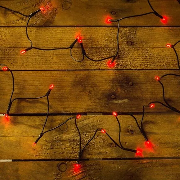 LED f�nyf�z�r, piros, 640 cm, 80 LED